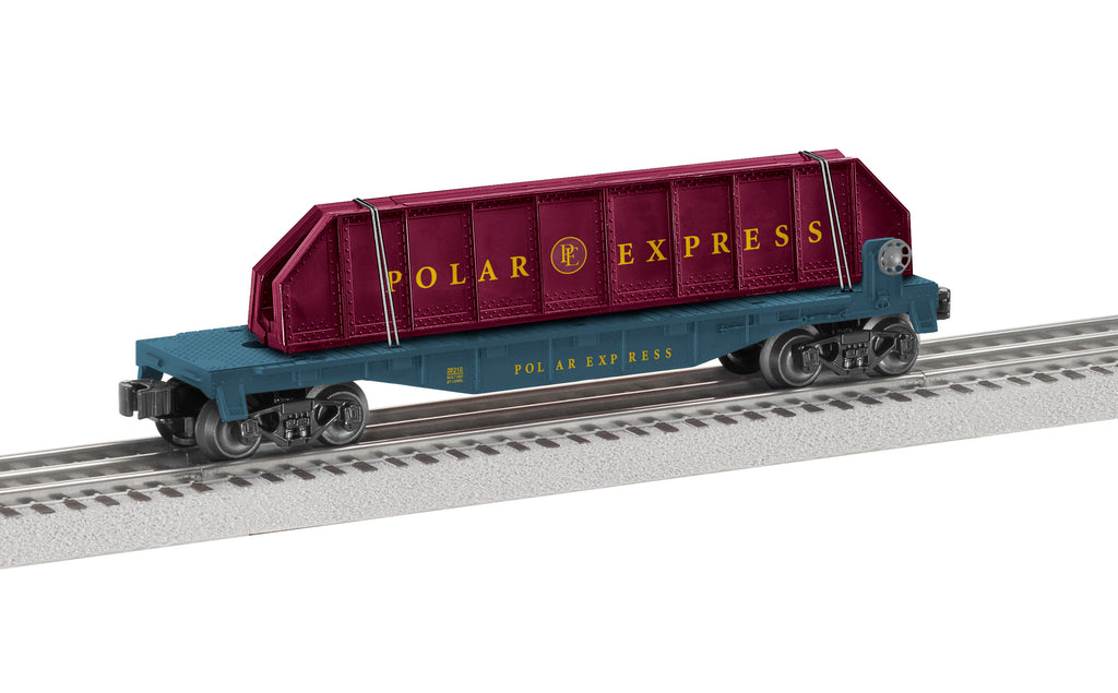 Lionel # 2128210 The Polar Express Girder Bridge Flatcar