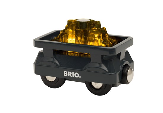 Brio # 33896 Light Up Gold Wagon