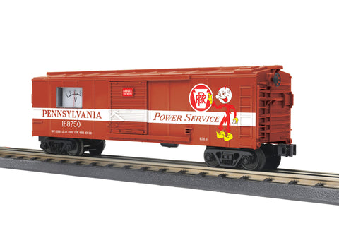 MTH # 30- 74969 Pennsylvania BoxCar w/Power Meter/#188750