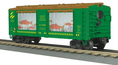 MTH # 30-79375 Sockeye Salmon Operating Aquarium Car