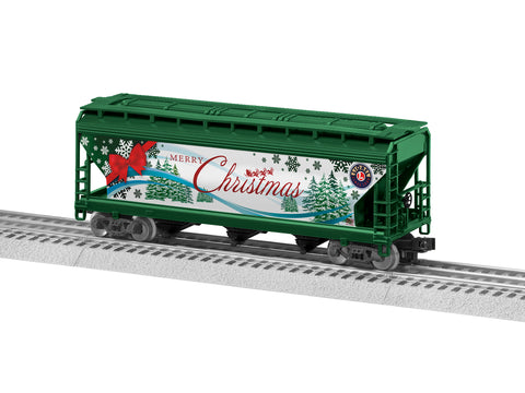 Lionel # 318703 Merry Christmas LionScale 3 Bay Hopper
