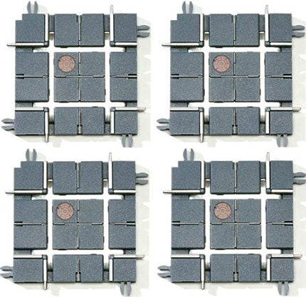 K-Line By Lionel # 21266 Intersections 4 Pack