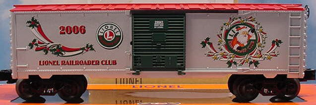 Lionel # 29941 LRRC 2006 Holiday Boxcar