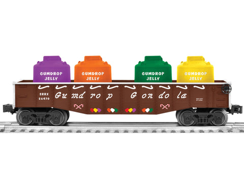 Lionel # 26470 Gingerbread Gondola With Canisters