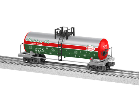Lionel # 83308 North Pole Central Unibody Tank Car