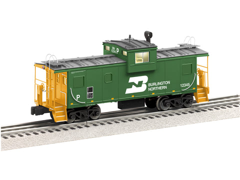 Lionel # 85072 Burlington Northern Wide Vision Caboose w/ Camera #12345